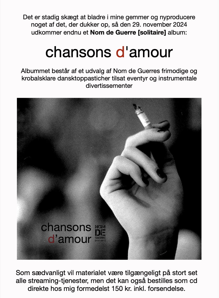 NdGsolitaire Chanson d&#39;amour FB opslag 3